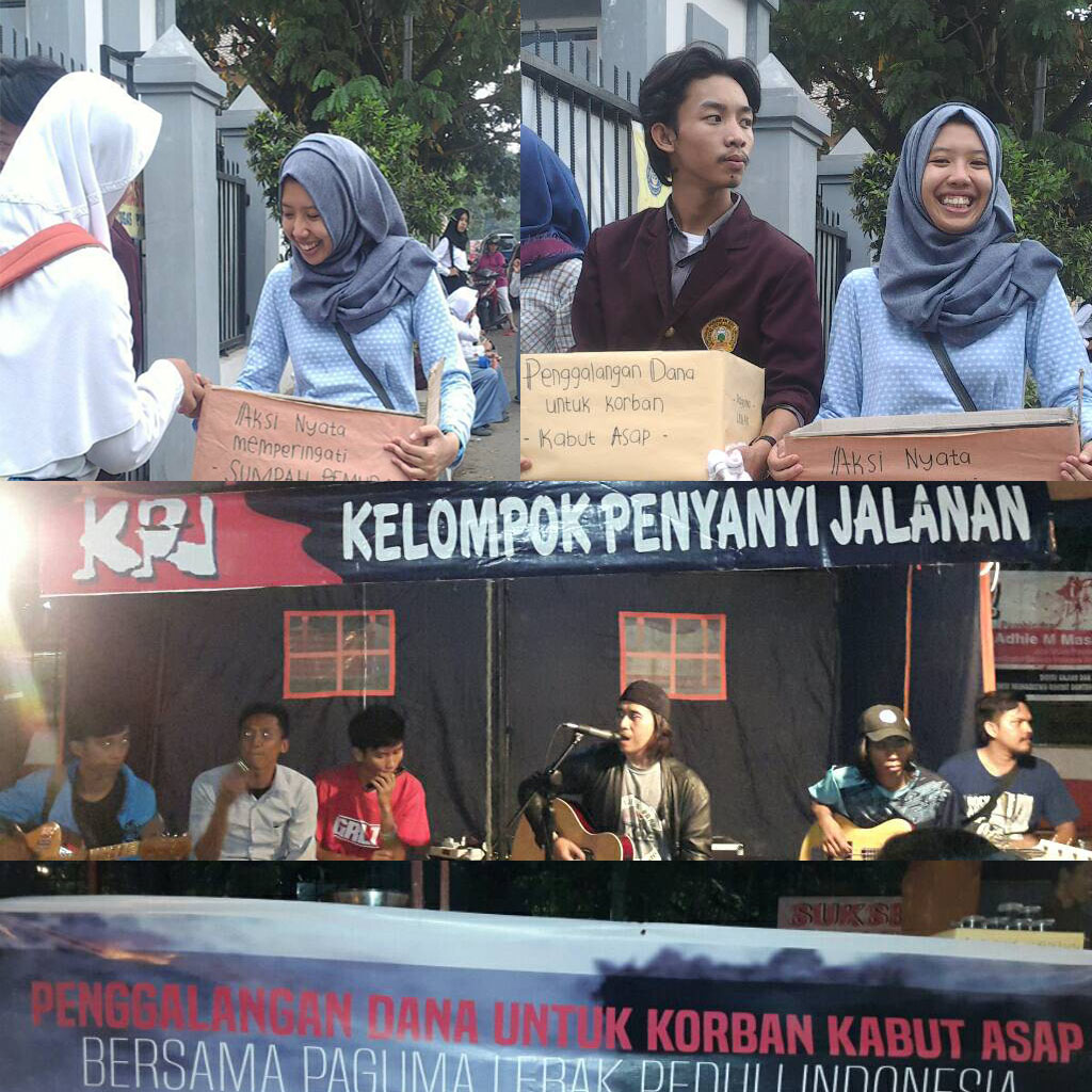 Donasi Di Iringi Alunan Lagu dari KPJ